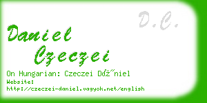 daniel czeczei business card